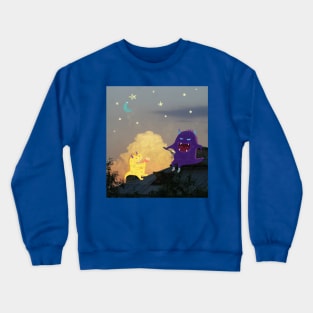 Cloudy icecream Crewneck Sweatshirt